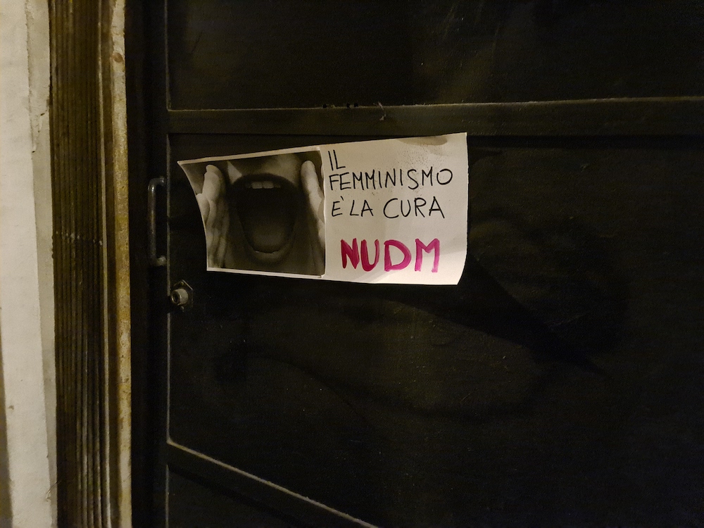 Femminicidi. Passeggiata rumorosa transfemminista organizzata da Non Una Di Meno - Genova.