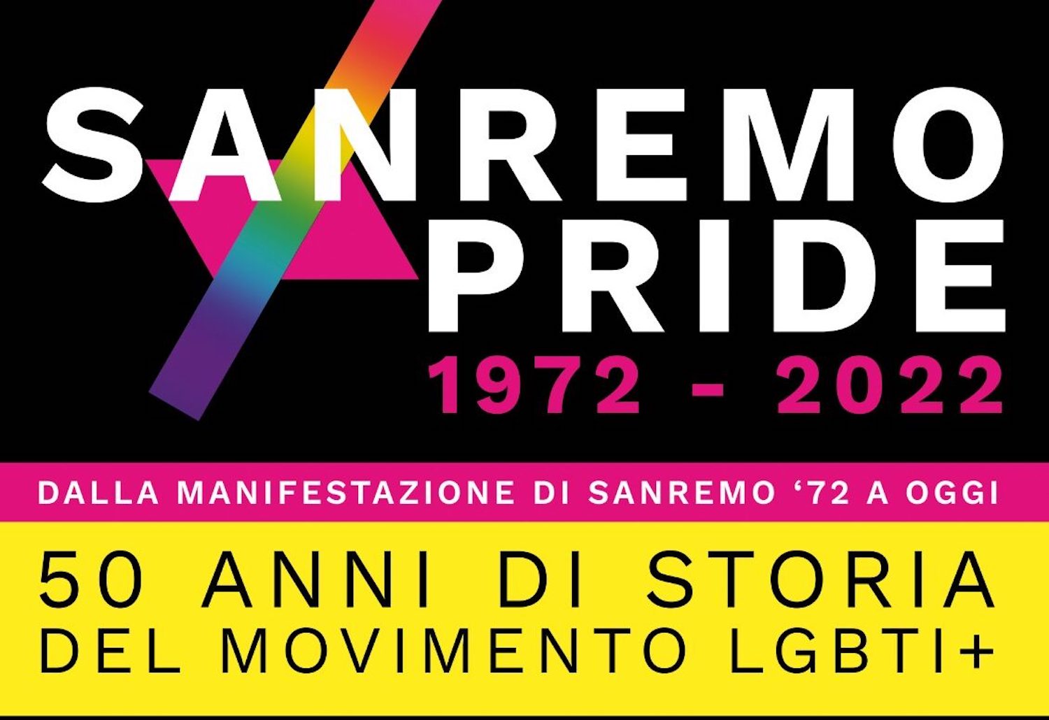 Sanremo 1972: Sanremo Pride 1972-2022 – Una Comunità in mostra”
