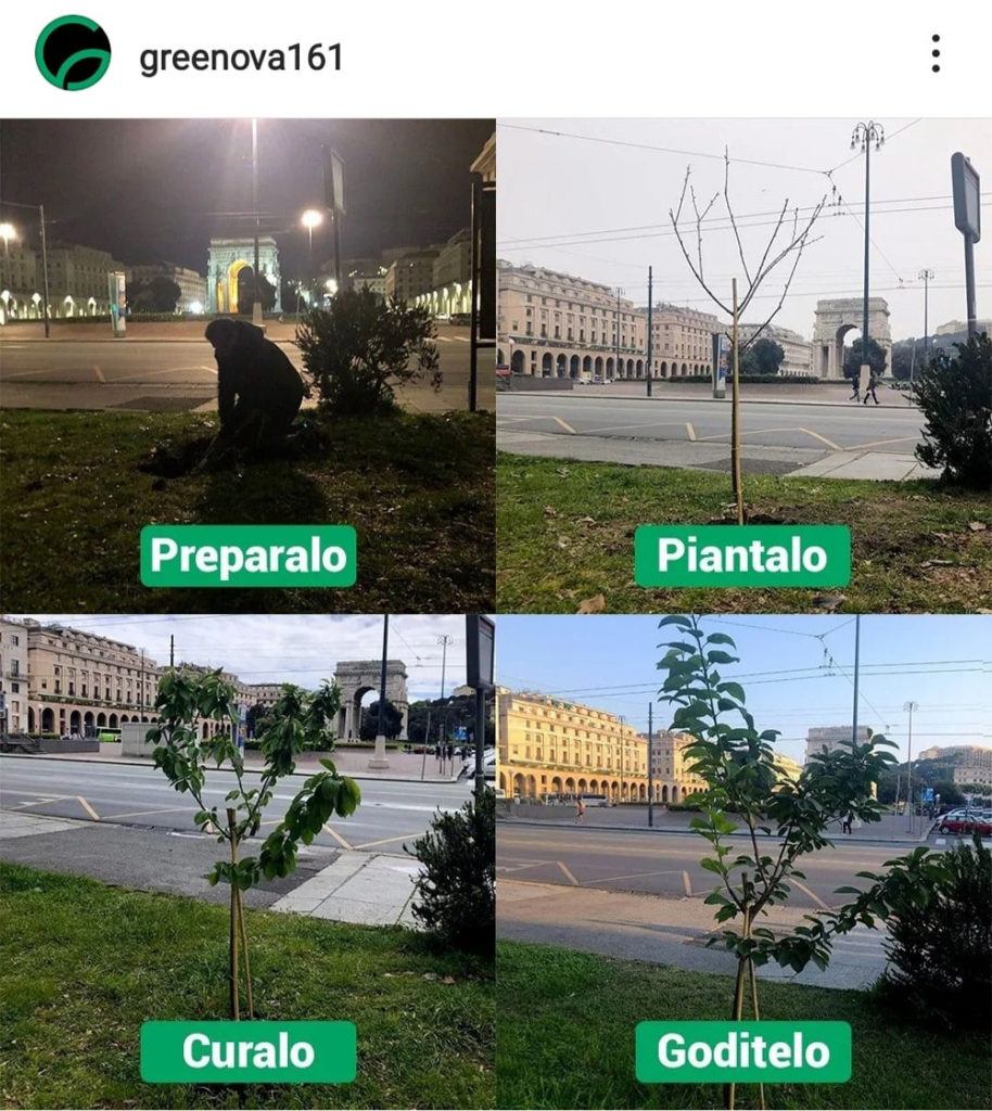 Genova Guerriglia Gardening