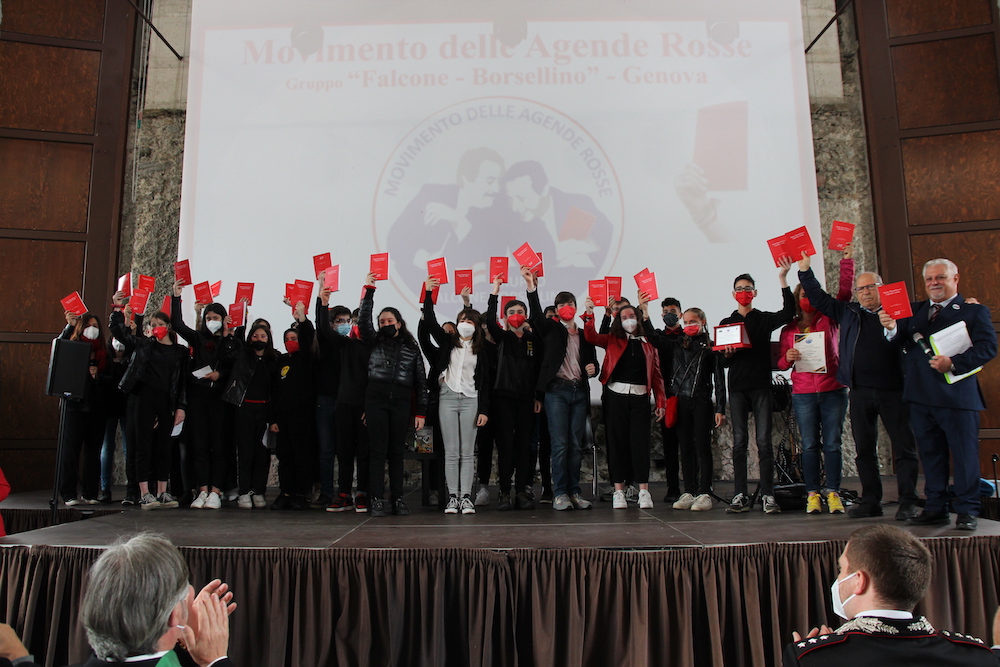 Il Movimento delle Agende Rosse Genova/Liguria “Gruppo Falcone e Borsellino”