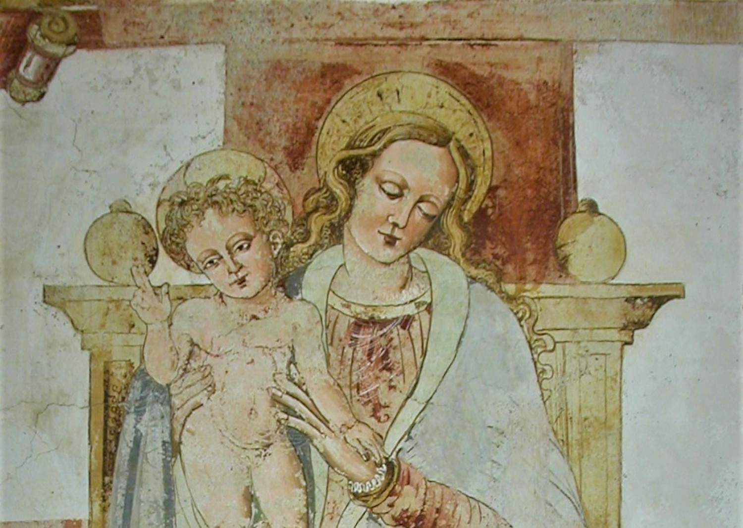 Gli affreschi della cappella cinquecentesca di San Giacomo a Mareta in Valbrevenna