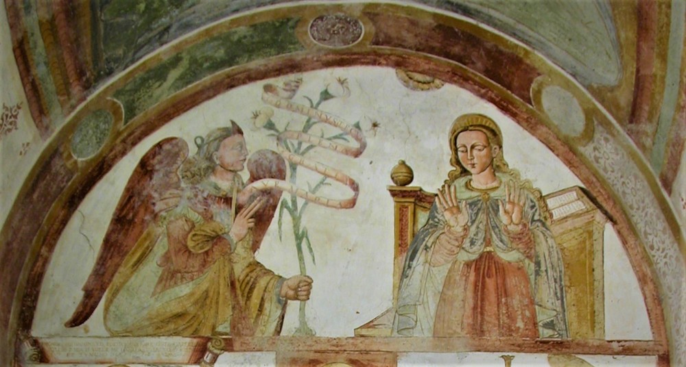 Gli affreschi della cappella cinquecentesca di San Giacomo a Mareta in Valbrevenna