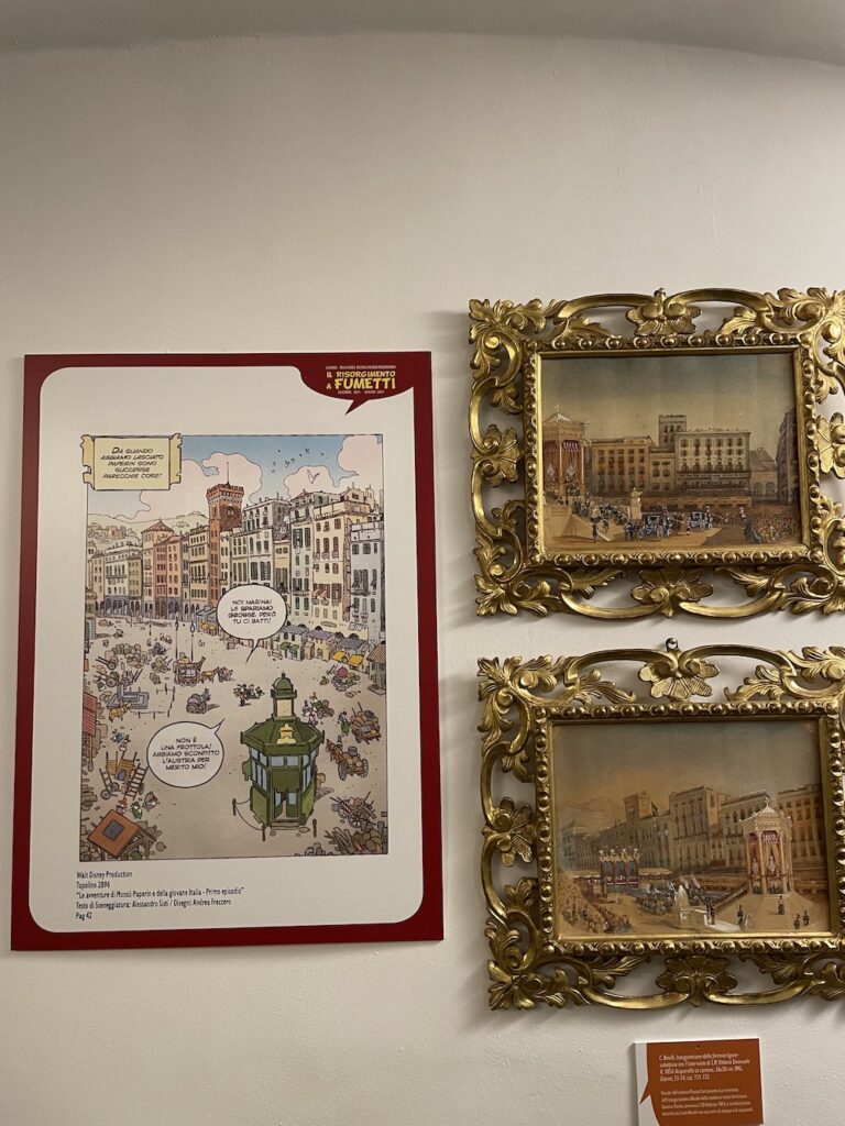 La storia d’Italia a fumetti. Museo del Risorgimento Mazziniano, Genova