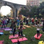 Evento Yoga Solidale a Genova a Sostegno della Palestina.