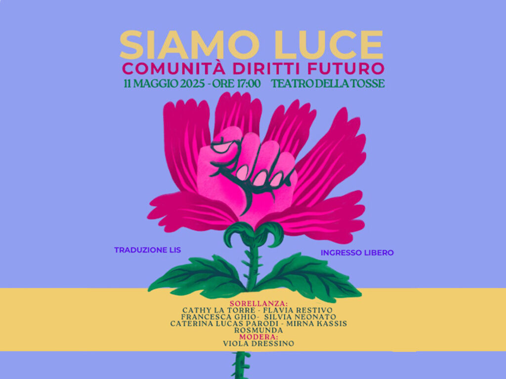 “Siamo luce” contro la violenza di genere. Al Teatro della Tosse
