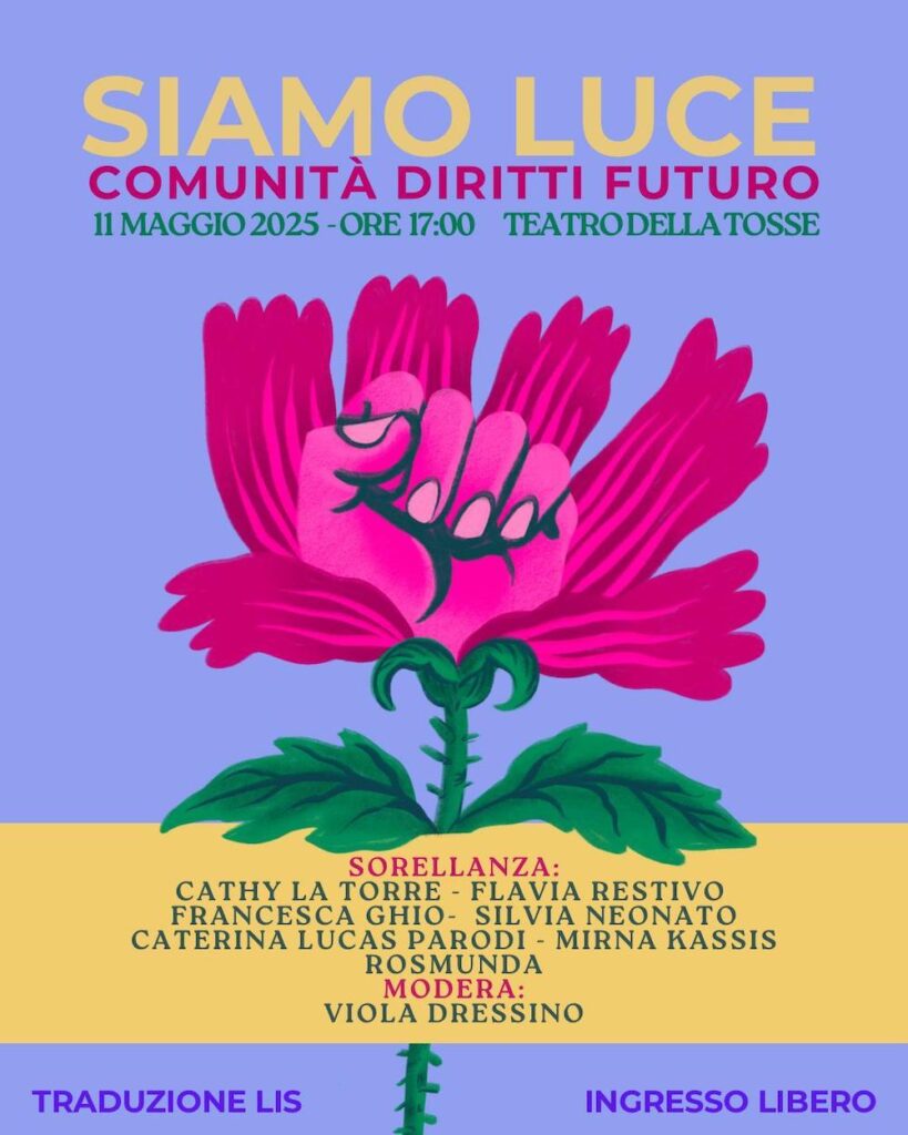 “Siamo luce” contro la violenza di genere. Al Teatro della Tosse