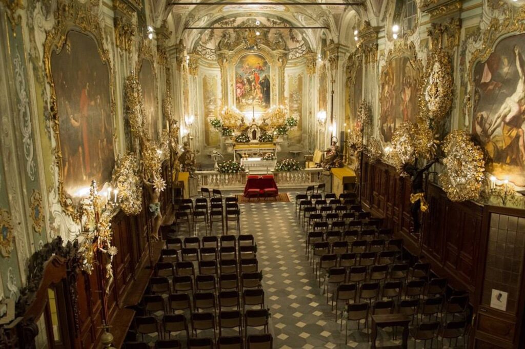 L'Oratorio di San Martino a Pegli dell'Arciconfraternita di San Martino e Santa Rosalia.