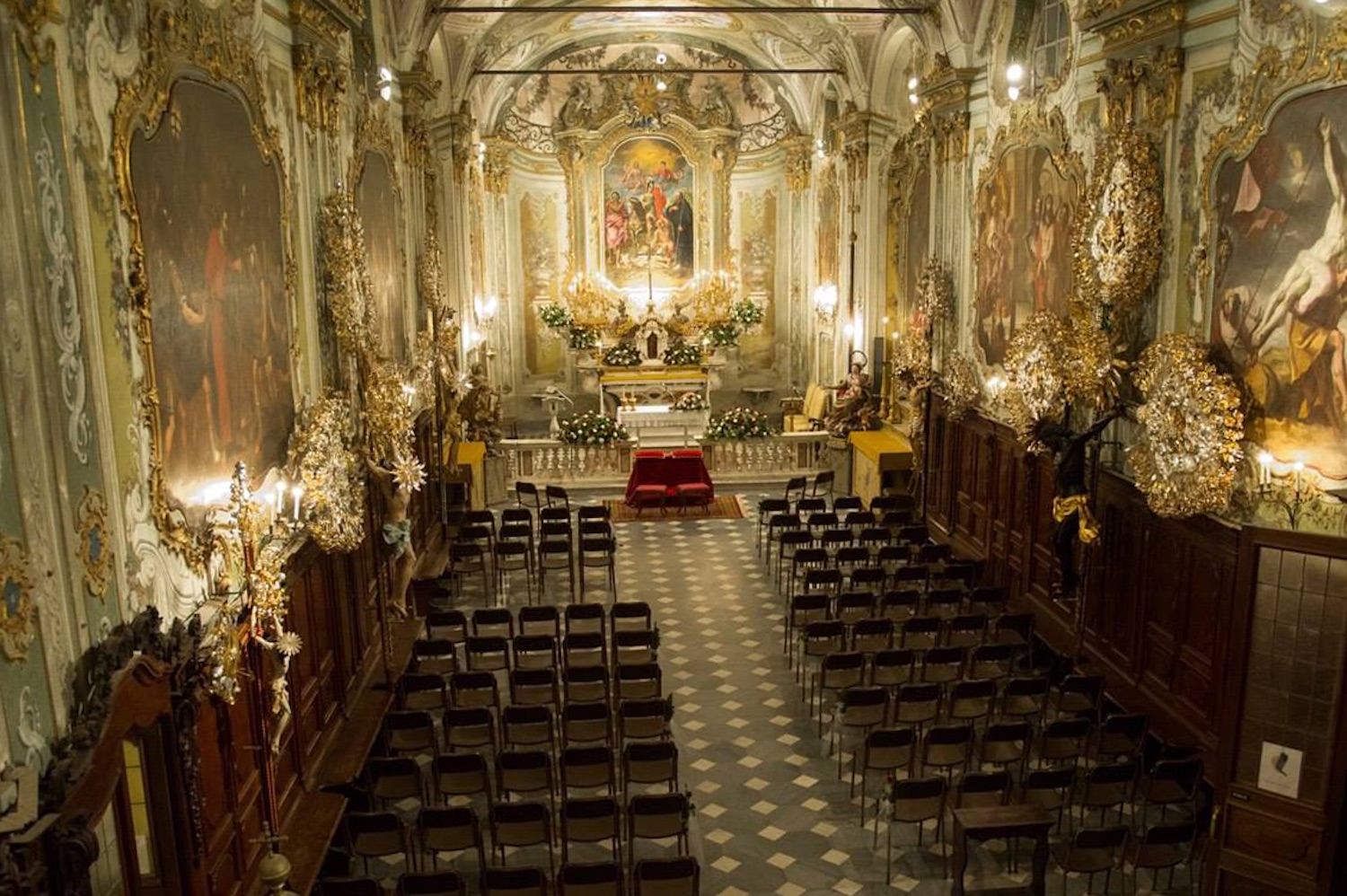 L'Oratorio di San Martino a Pegli dell'Arciconfraternita di San Martino e Santa Rosalia.