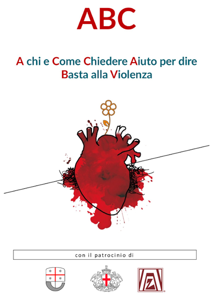 Brochure ABC Liceo Deledda: A chi e Come Chiedere Aiuto per dire Basta alla Violenza